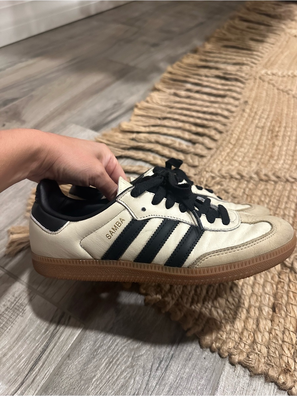 SAMBA OG Sneakers Cream White / Core Black / Sand Strata